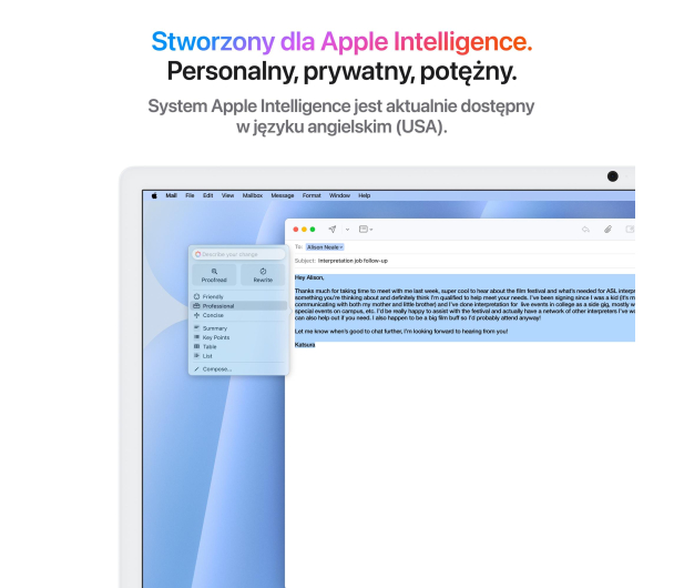 APPLE iMac 24 M4/16GB/1TB/MacOS Retina 4,5K Niebieski 10R GPU MWV33ZE/A/D1 - CTO [Z1EQ000PK] - 1292284 - zdjęcie 5